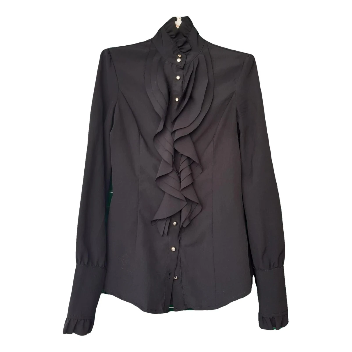 Pre-owned Mangano Blouse In Black