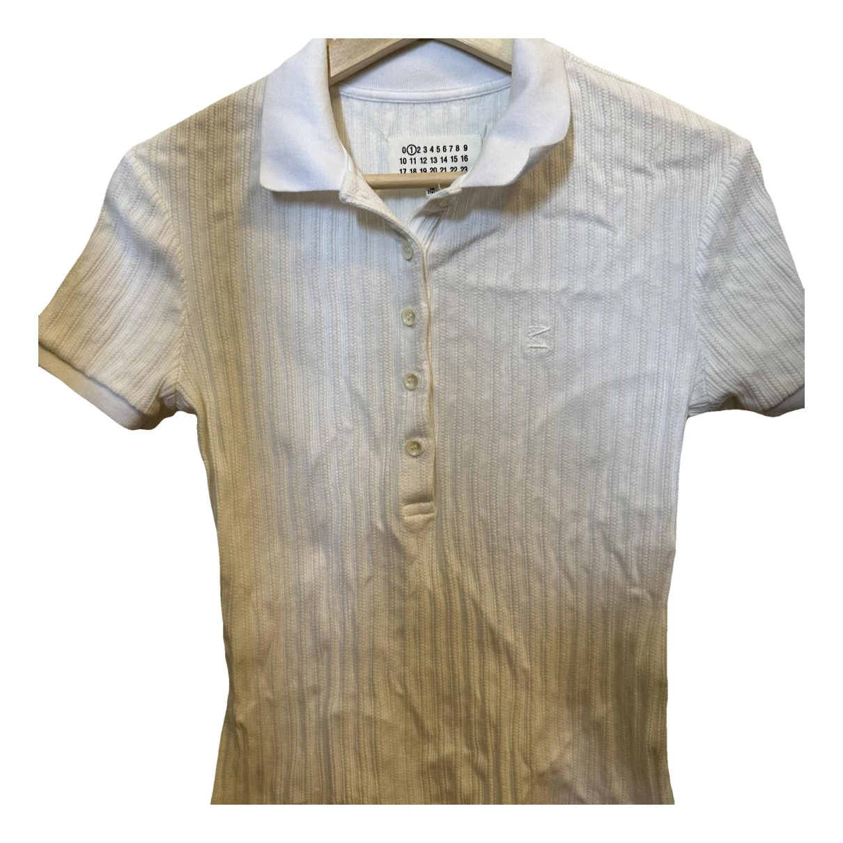 Pre-owned Maison Margiela Polo In White