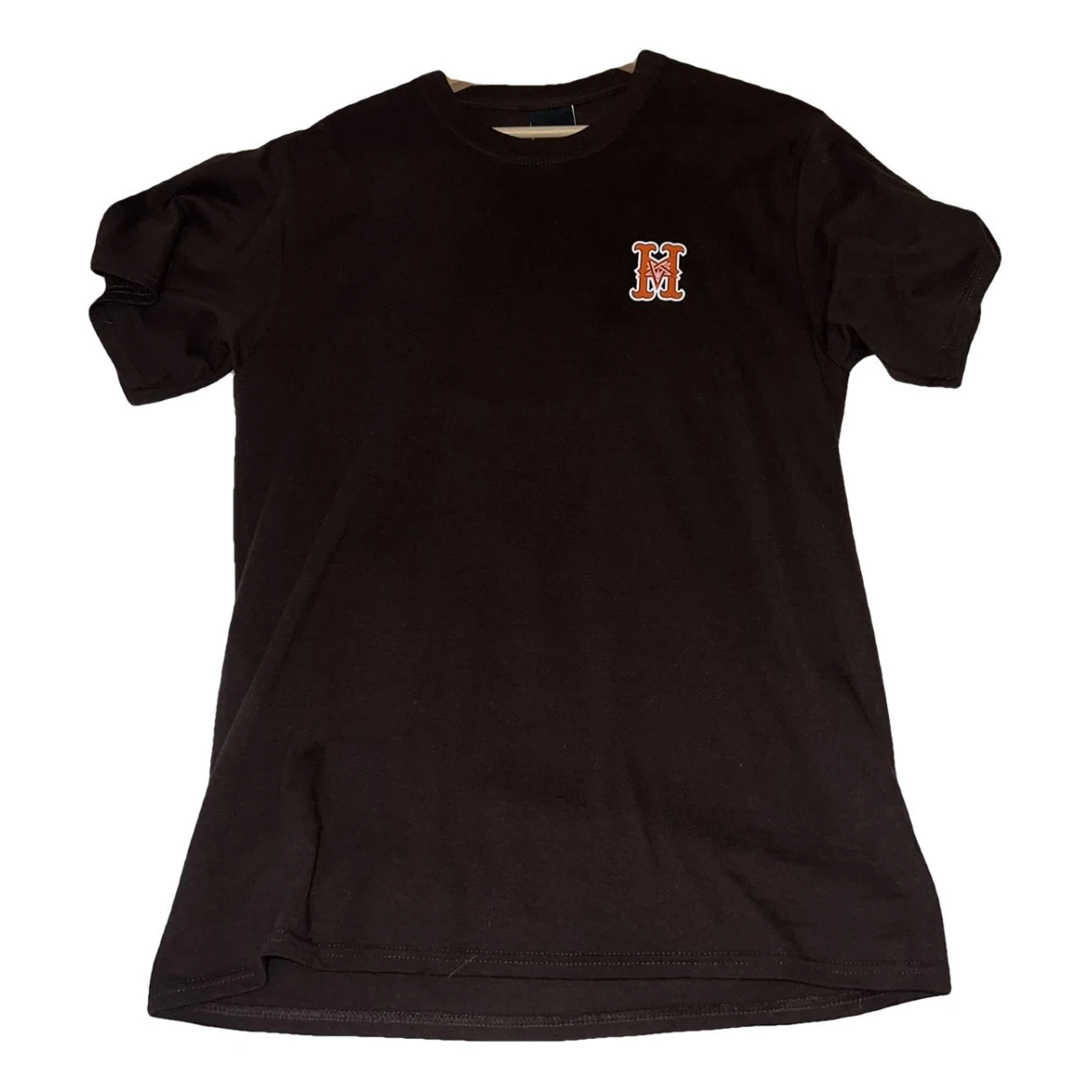 Pre-owned Huf T-shirt In Brown