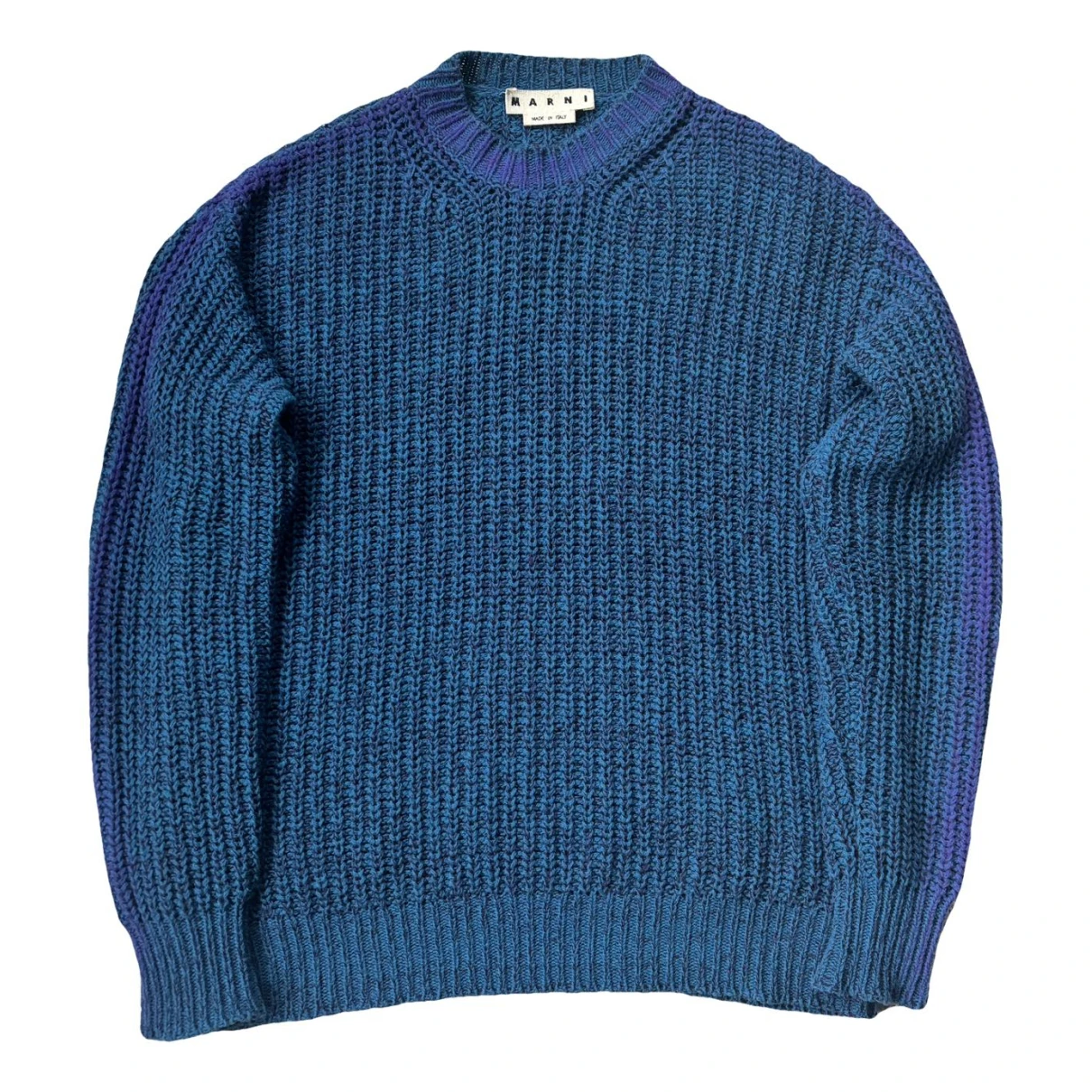Pre-owned Marni Wool Sweatshirt In Blue