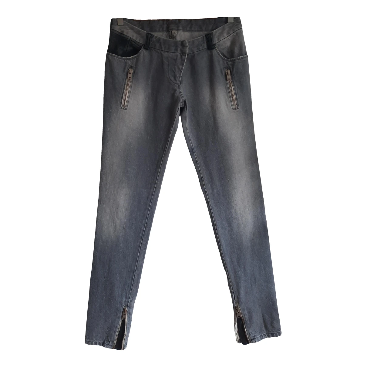 Pre-owned Iro Slim Jeans In Grey