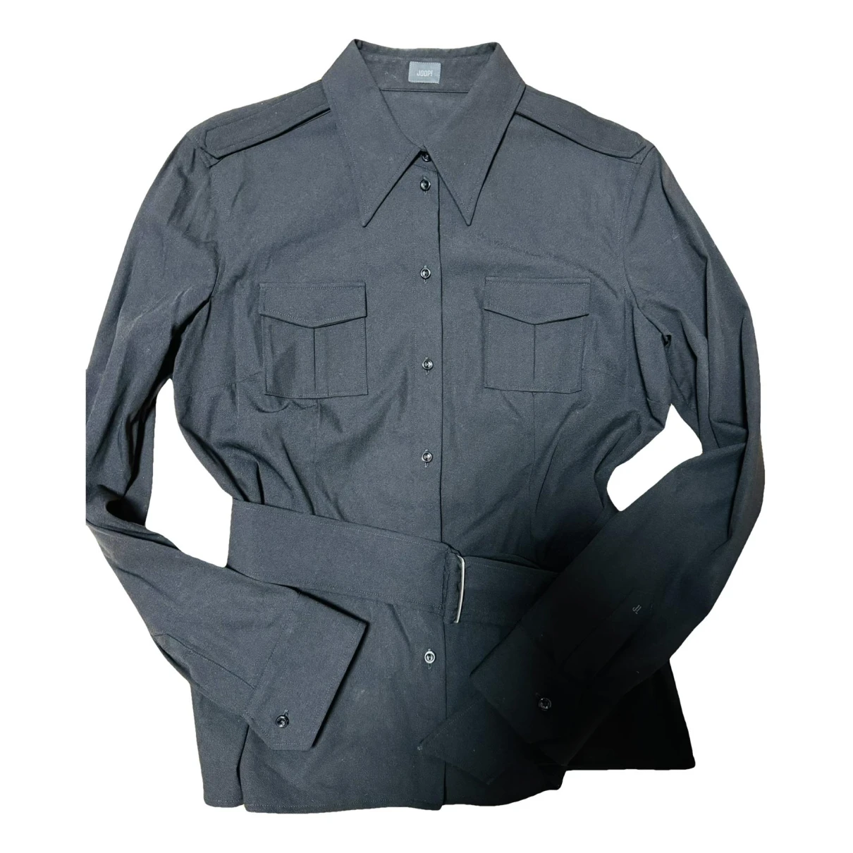 Pre-owned Joop Short Vest In Black