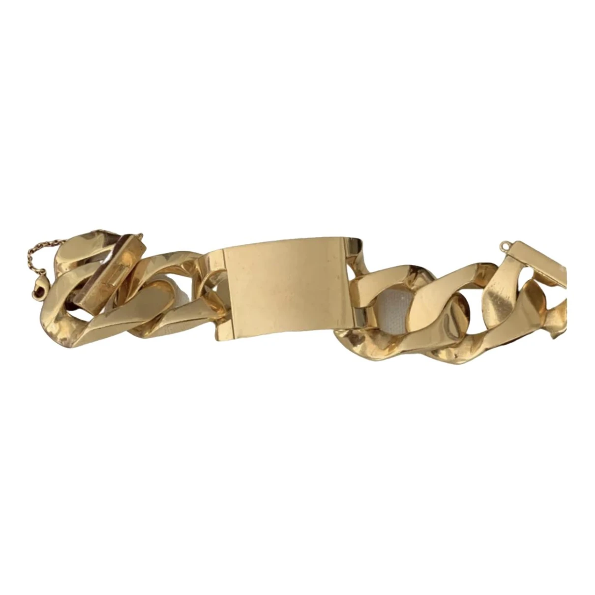 Pre-owned Celine Id Bracelet In Gold