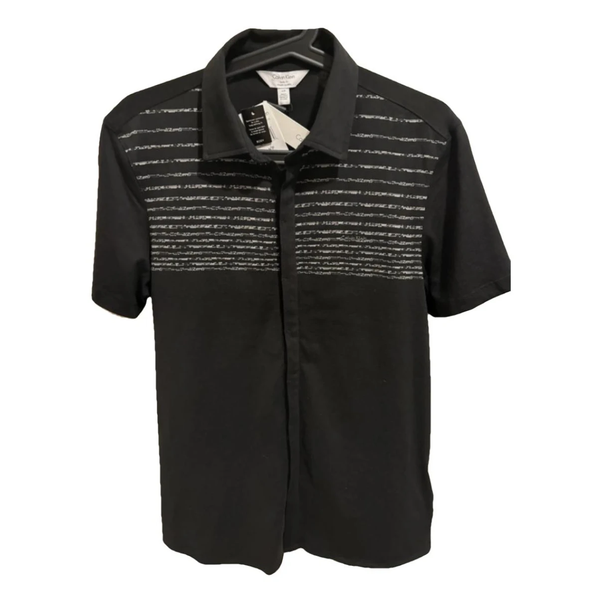 Pre-owned Calvin Klein Shirt In Black
