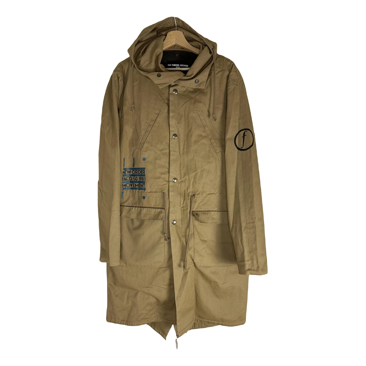 Pre-owned Raf Simons Parka In Beige