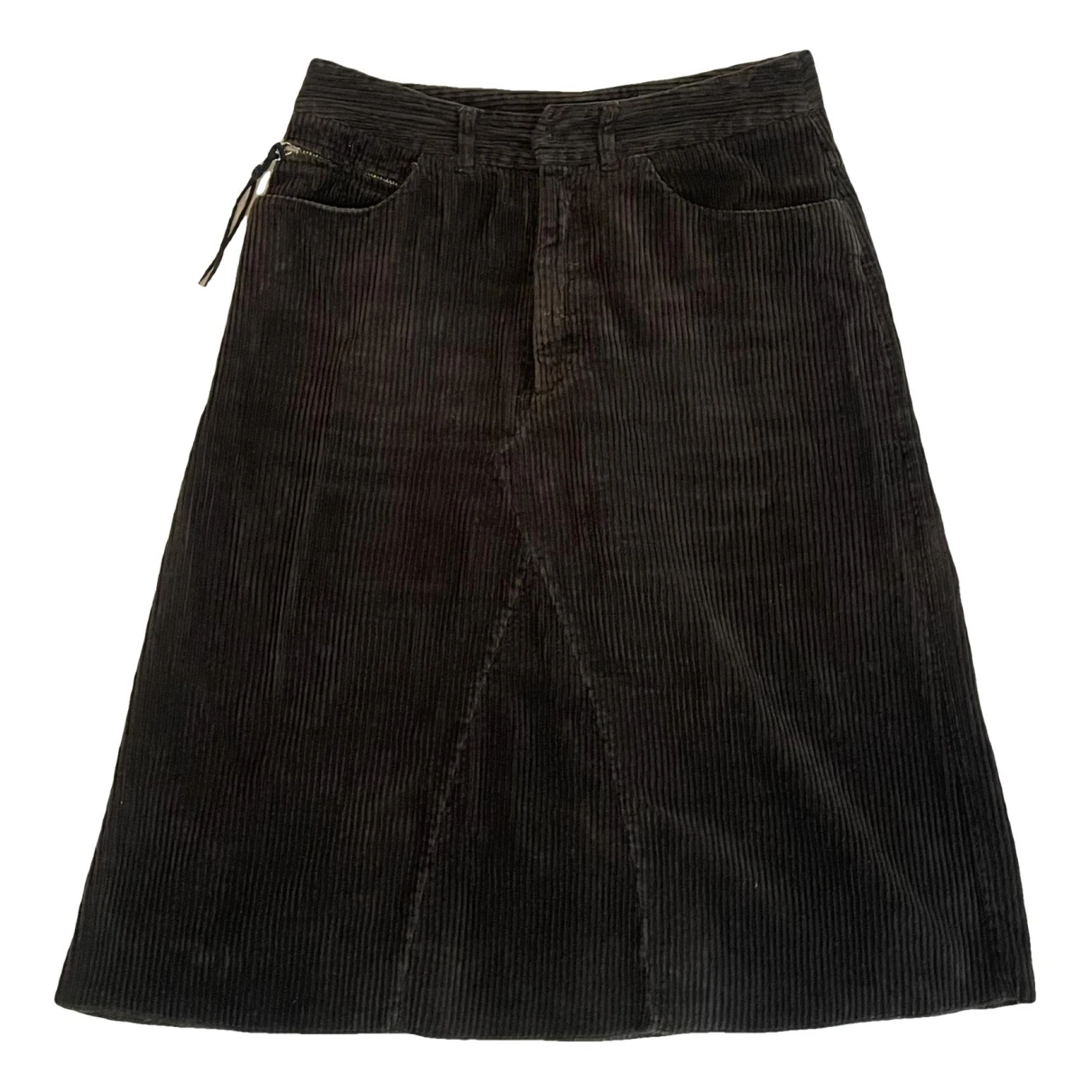 Pre-owned Maison Margiela Mid-length Skirt In Brown