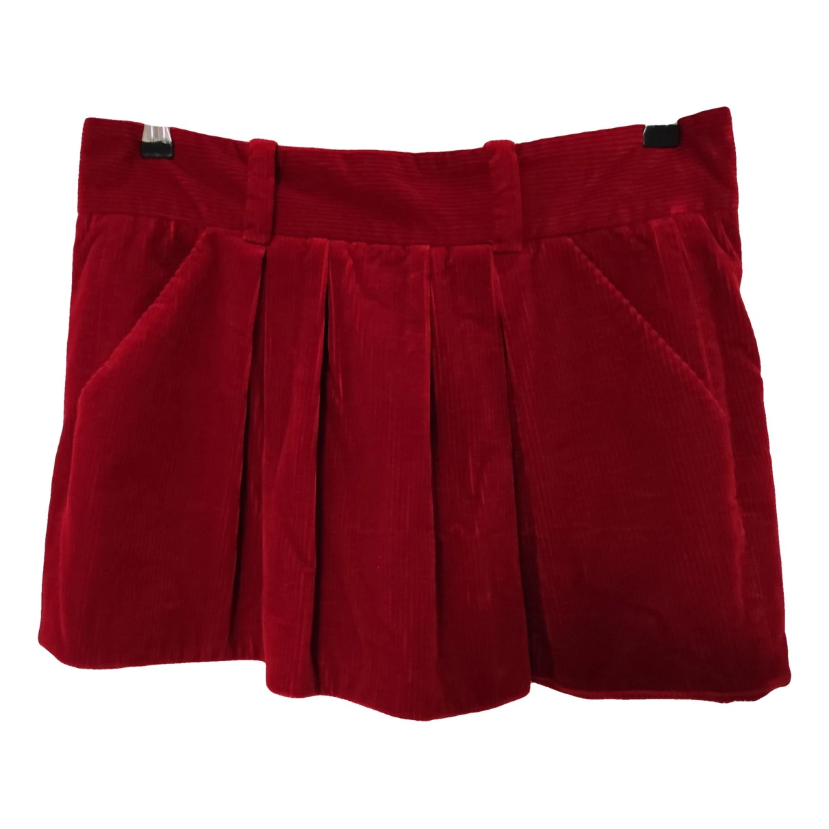 Pre-owned Isabel Marant Mini Skirt In Red