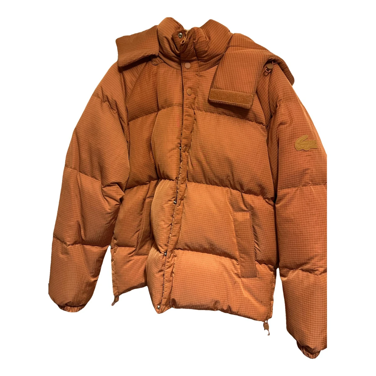 Pre-owned Lacoste Jacket In Orange