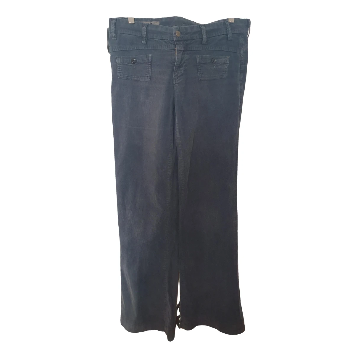 Pre-owned Citizens Of Humanity Straight Jeans In Grey