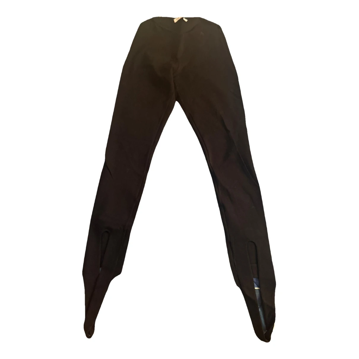 Pre-owned Attico Trousers In Black