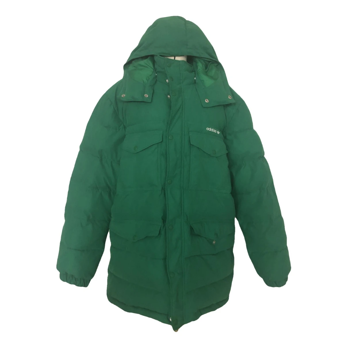 Pre-owned Adidas Originals Parka In Green