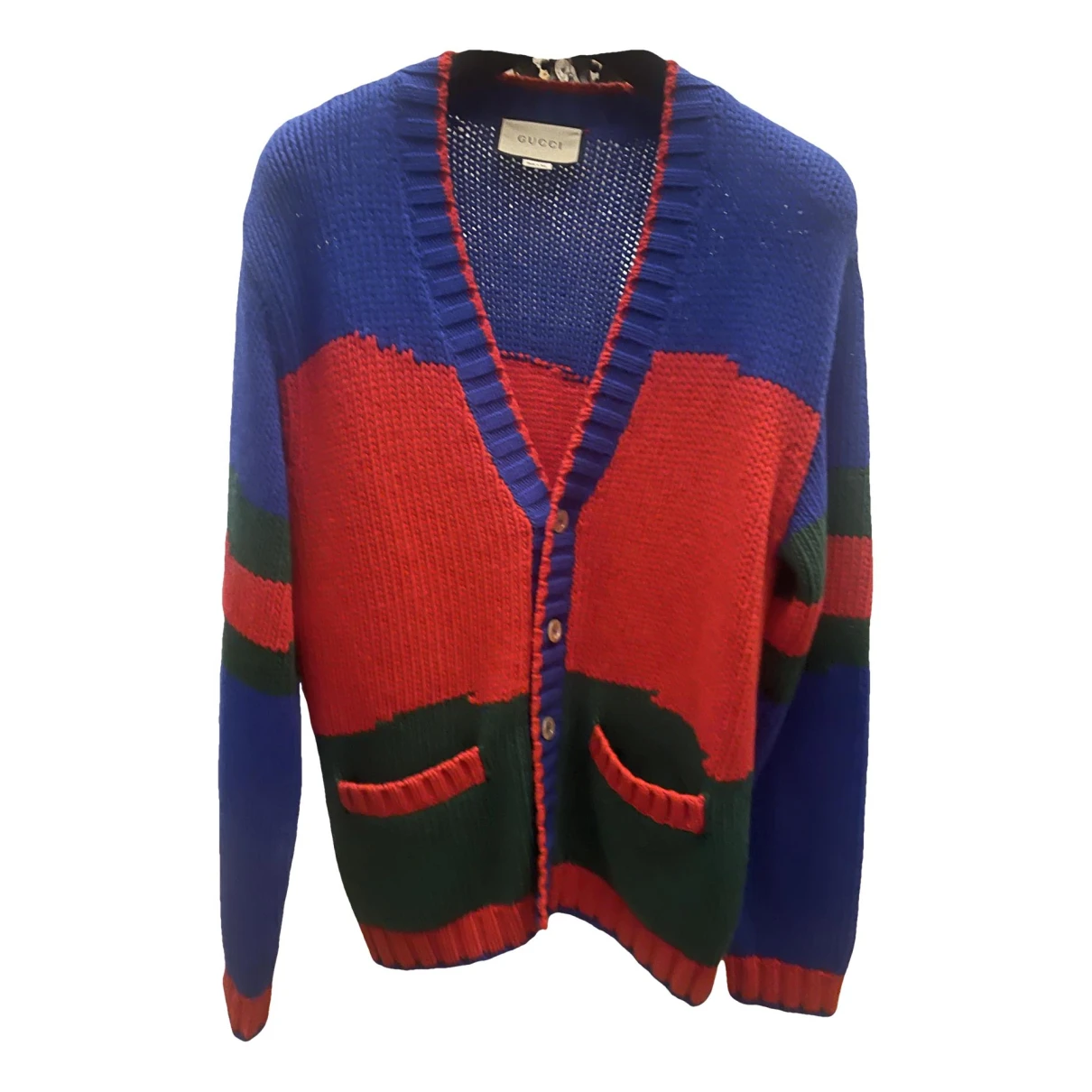 Pre-owned Gucci Wool Knitwear & Sweatshirt In Multicolour