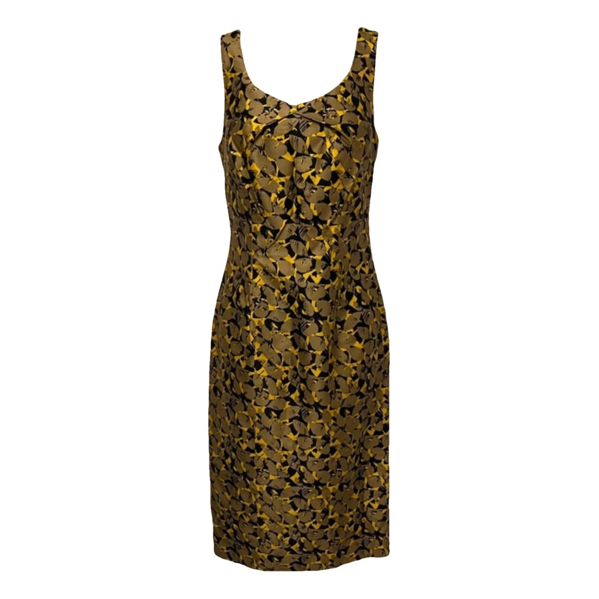 Pre-owned Lk Bennett Mid-length Dress In Gold