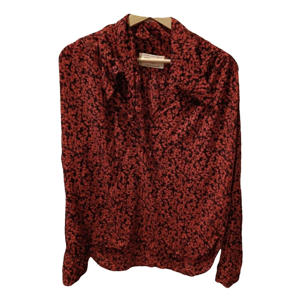 Pre-owned Zadig & Voltaire Blouse In Red