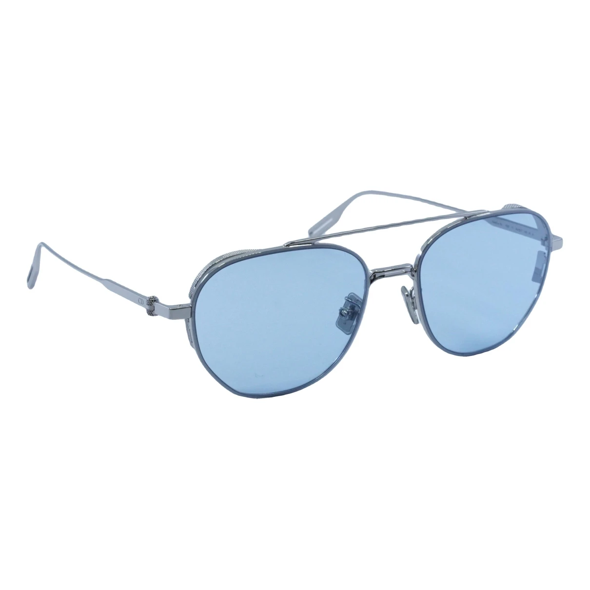 Pre-owned Dior Sunglasses In Silver