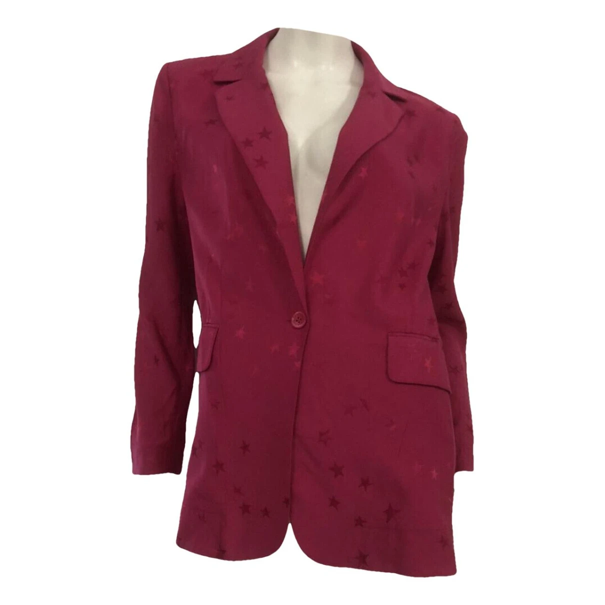 Pre-owned Equipment Blazer In Pink