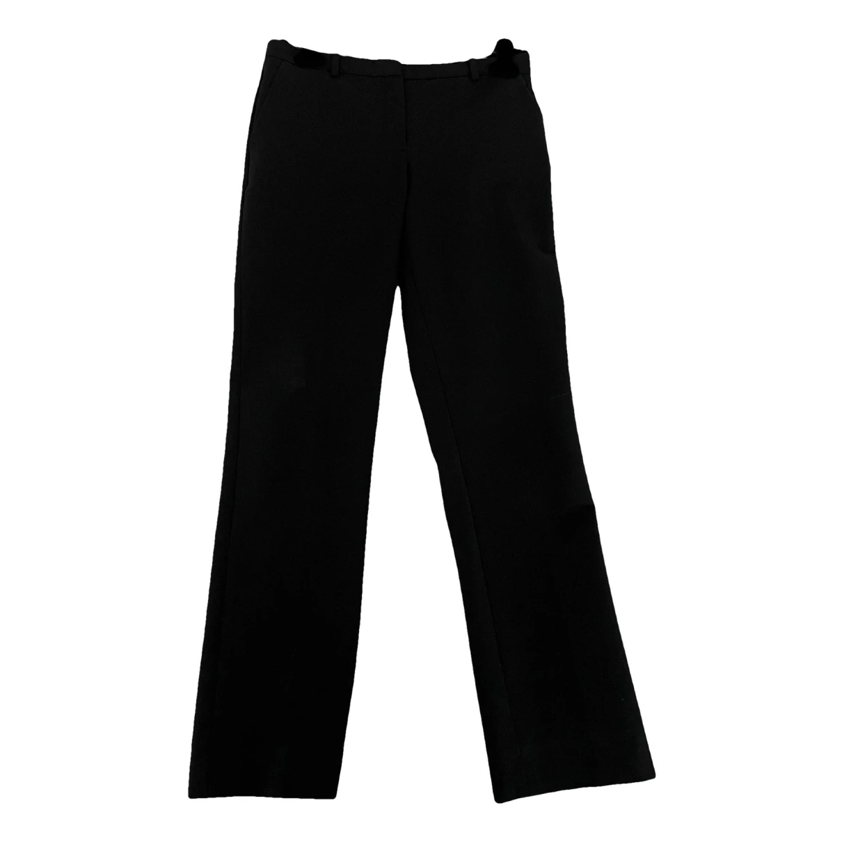 Pre-owned Theory Trousers In Black