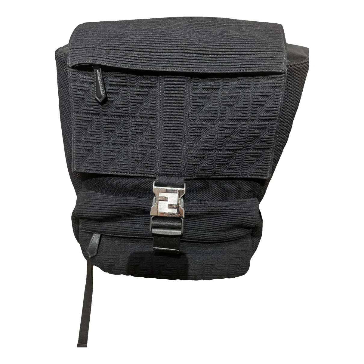Pre-owned Fendi Cloth Bag In Black