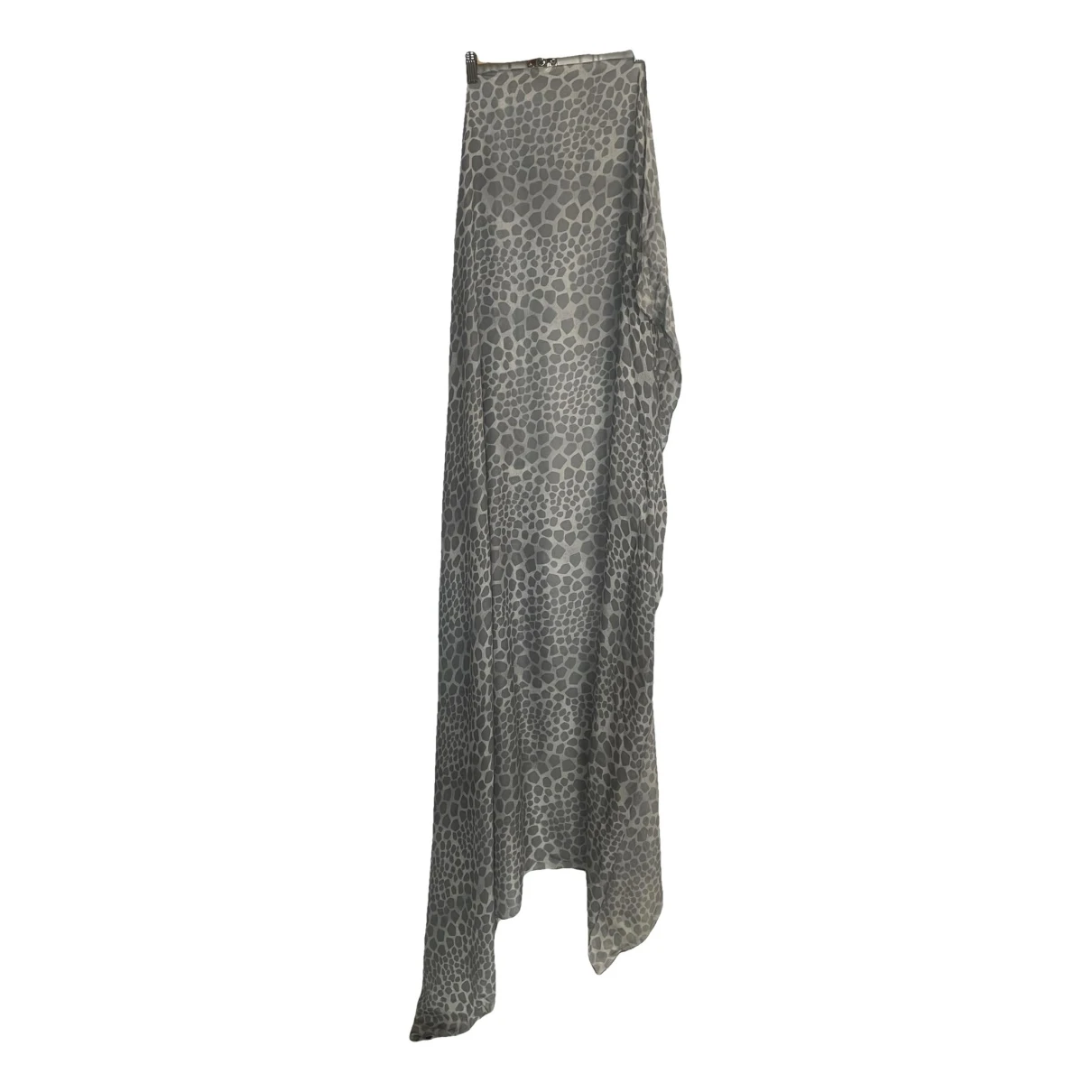 Pre-owned Mulberry Cashmere Scarf In Grey