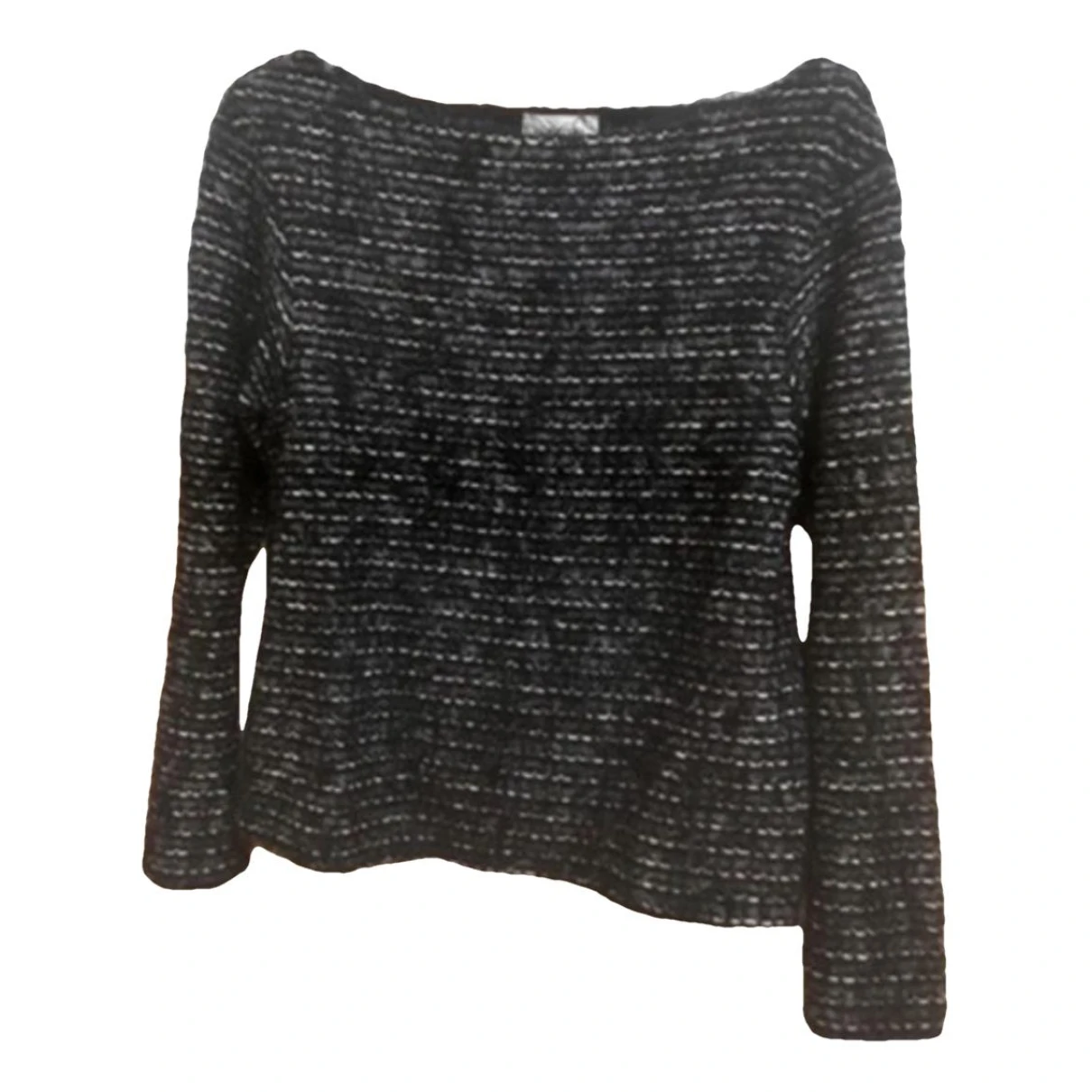 Pre-owned Atos Lombardini Wool Jumper In Black