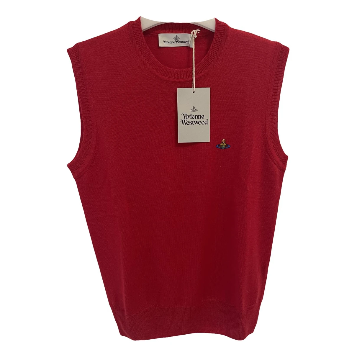 Pre-owned Vivienne Westwood Wool Vest In Red