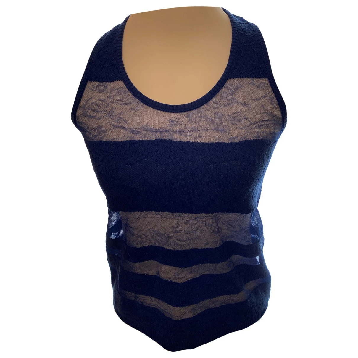 Pre-owned Pinko Camisole In Blue
