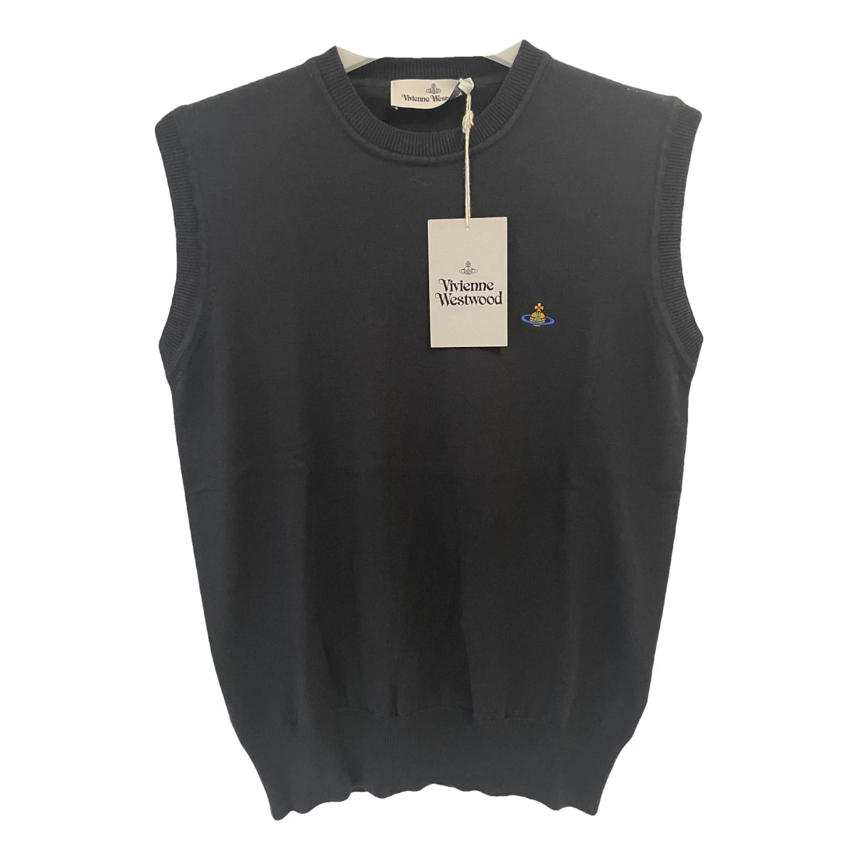 Pre-owned Vivienne Westwood Cashmere Vest In Black
