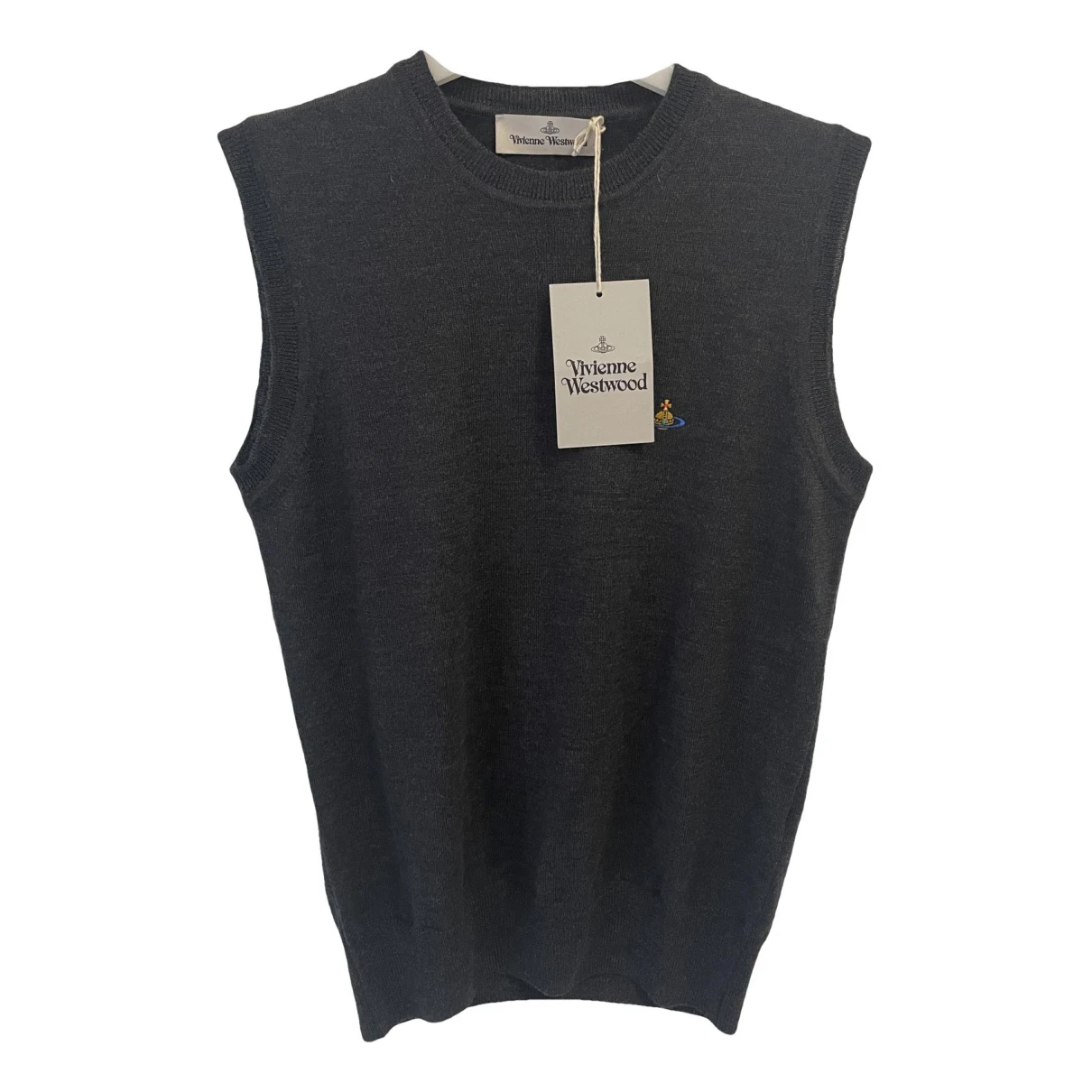 Pre-owned Vivienne Westwood Wool Vest In Grey