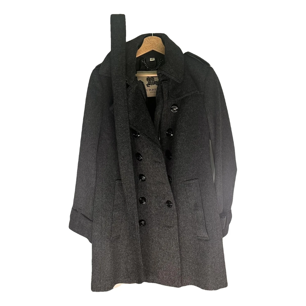 Pre-owned Burberry Cashmere Coat In Other