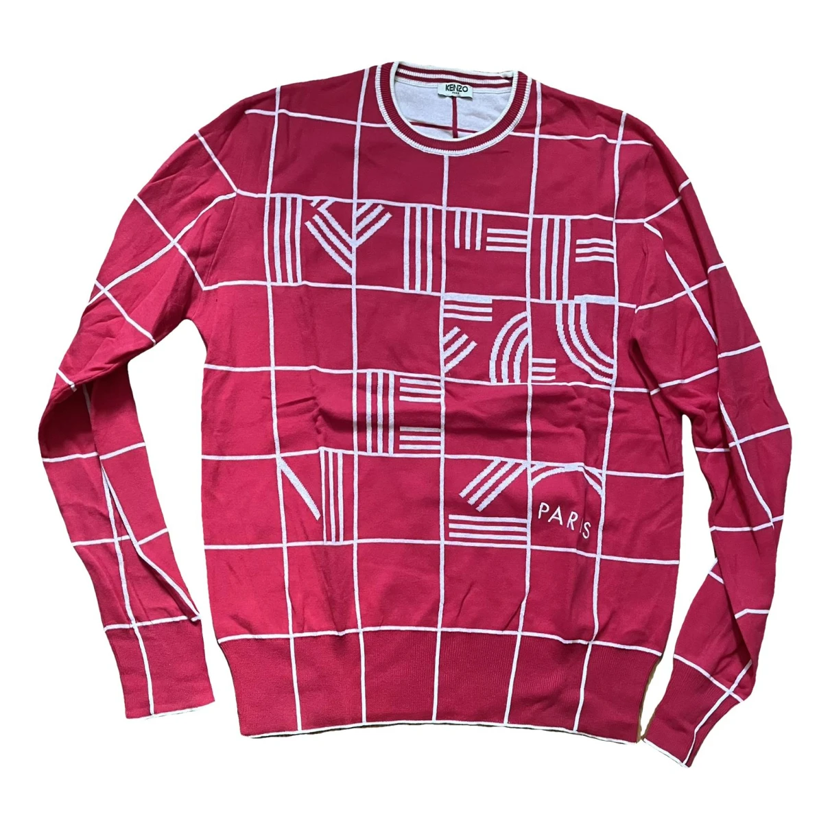 Pre-owned Kenzo Pull In Red