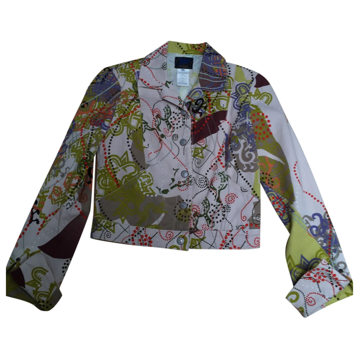 Pre-owned Christian Lacroix Short Vest In Multicolour