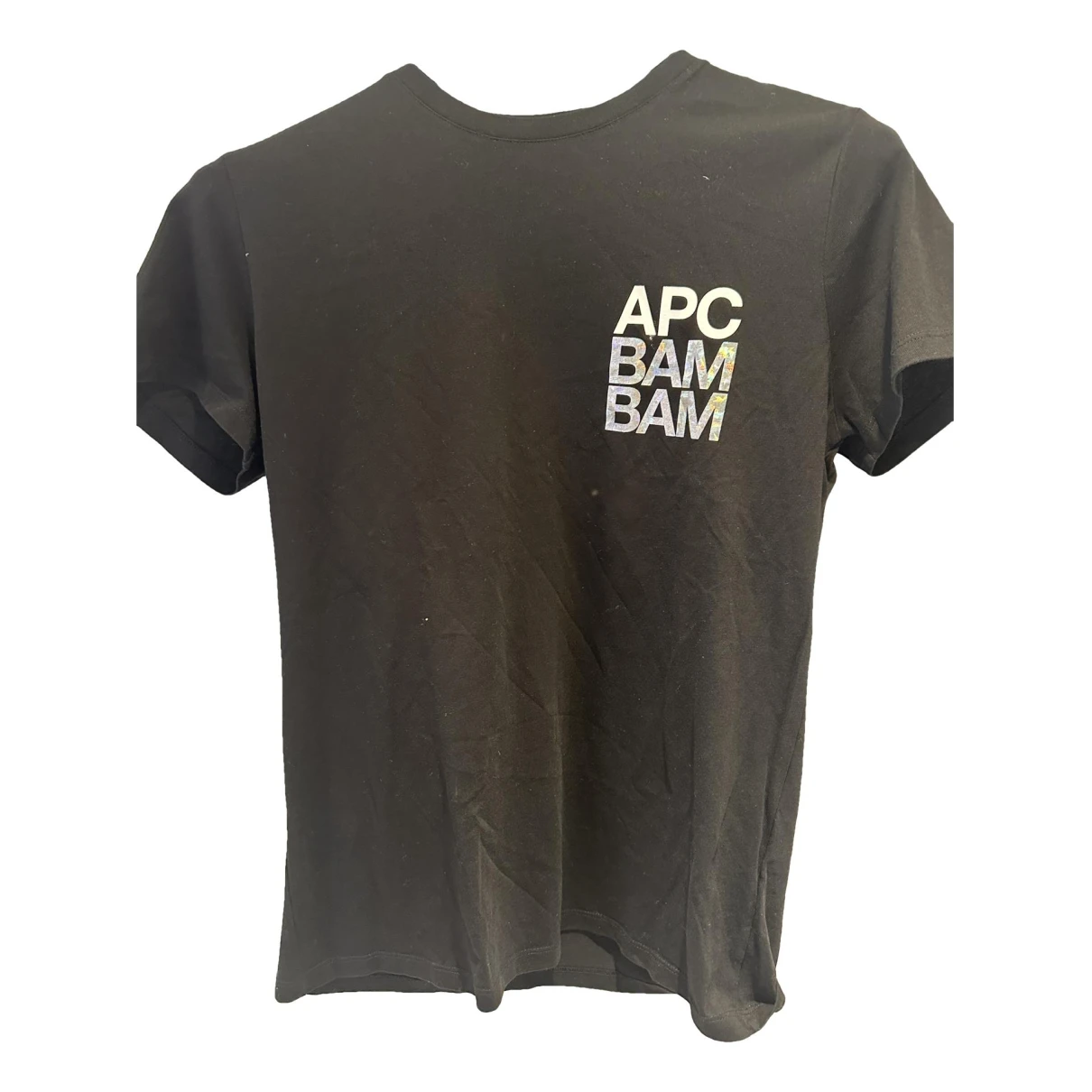 Pre-owned Apc T-shirt In Black