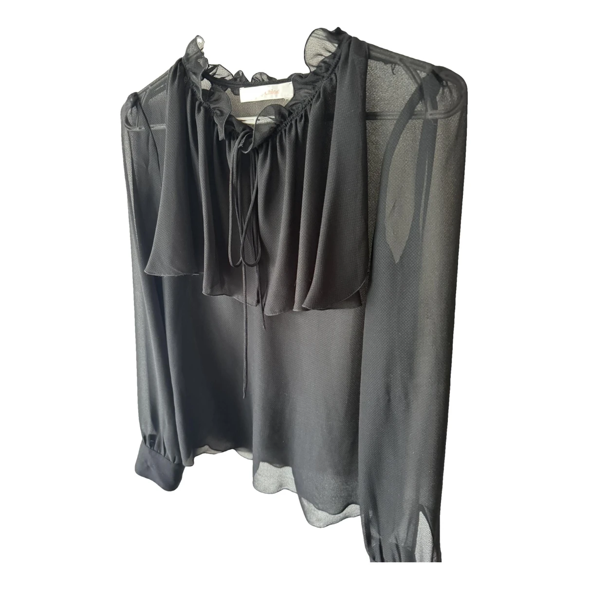 Pre-owned See By Chloé Blouse In Black