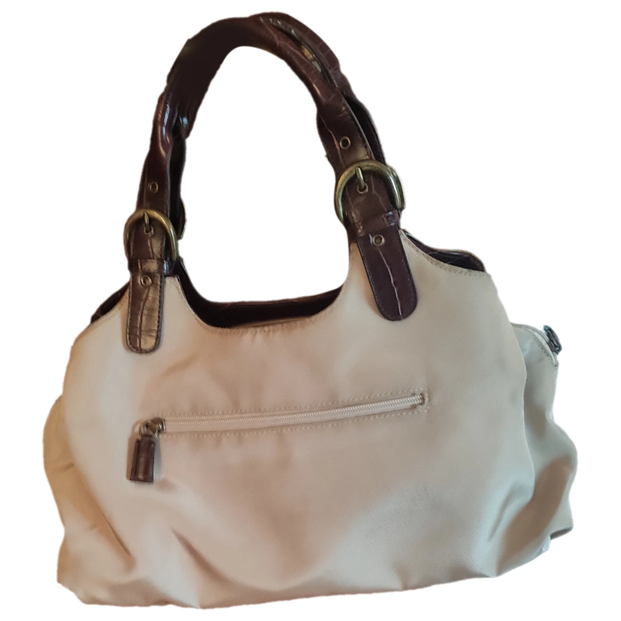 Pre-owned Marella Cloth Handbag In Beige