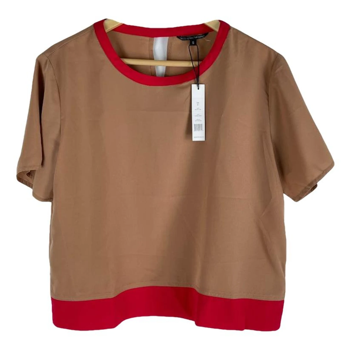 Pre-owned W118 By Walter Baker Blouse In Brown