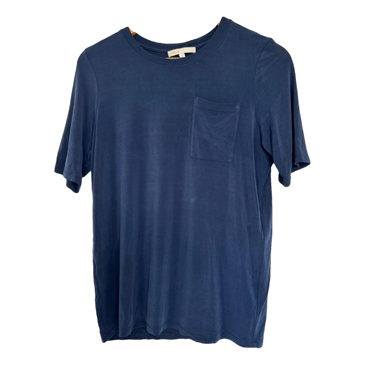 Pre-owned Maje T-shirt In Blue