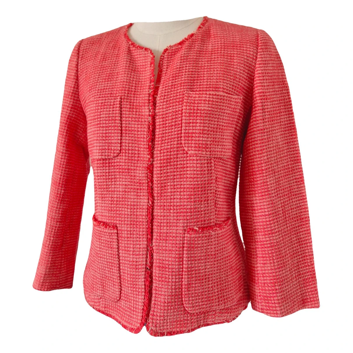 Pre-owned Max Mara Blazer In Pink