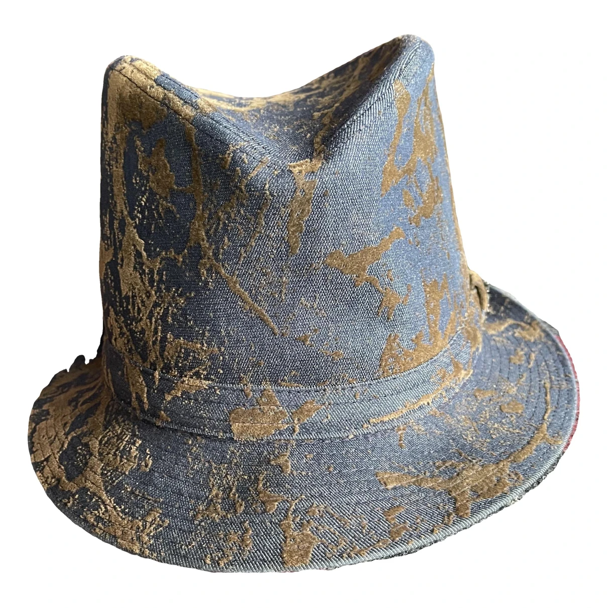 Pre-owned Philip Treacy Cloth Hat In Blue