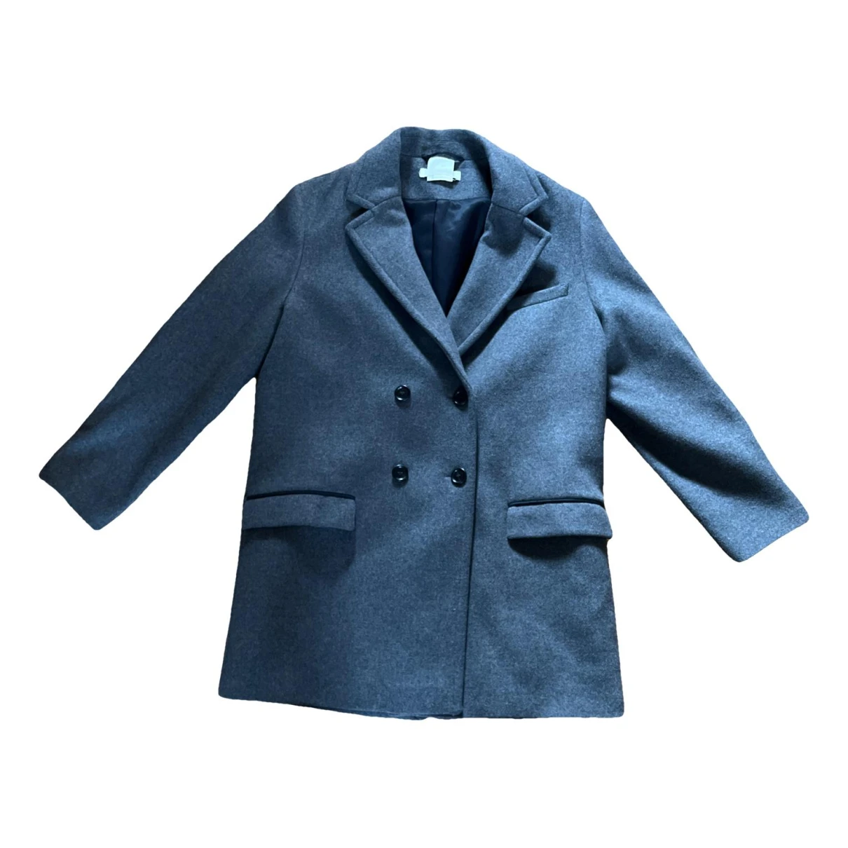 Pre-owned Isabel Marant Wool Coat In Anthracite