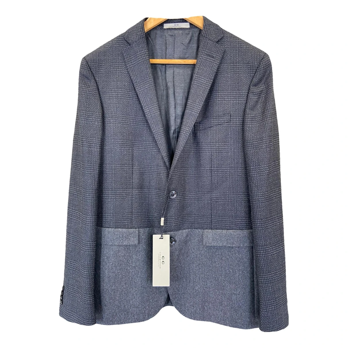 Pre-owned Corneliani Wool Vest In Grey
