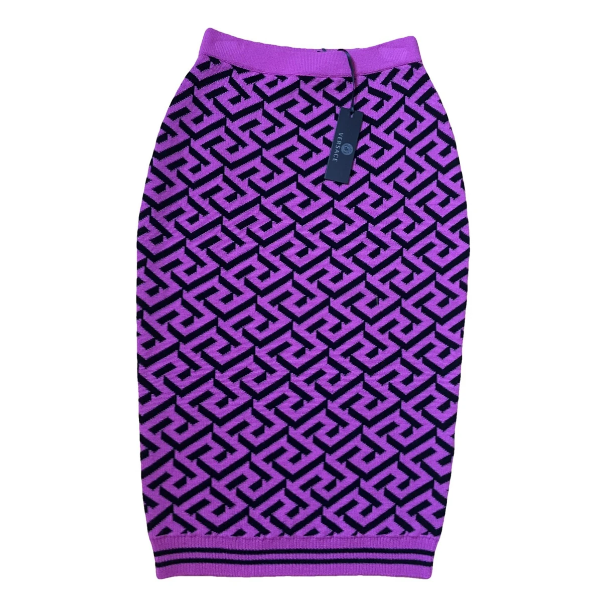 Pre-owned Versace Mid-length Skirt In Pink