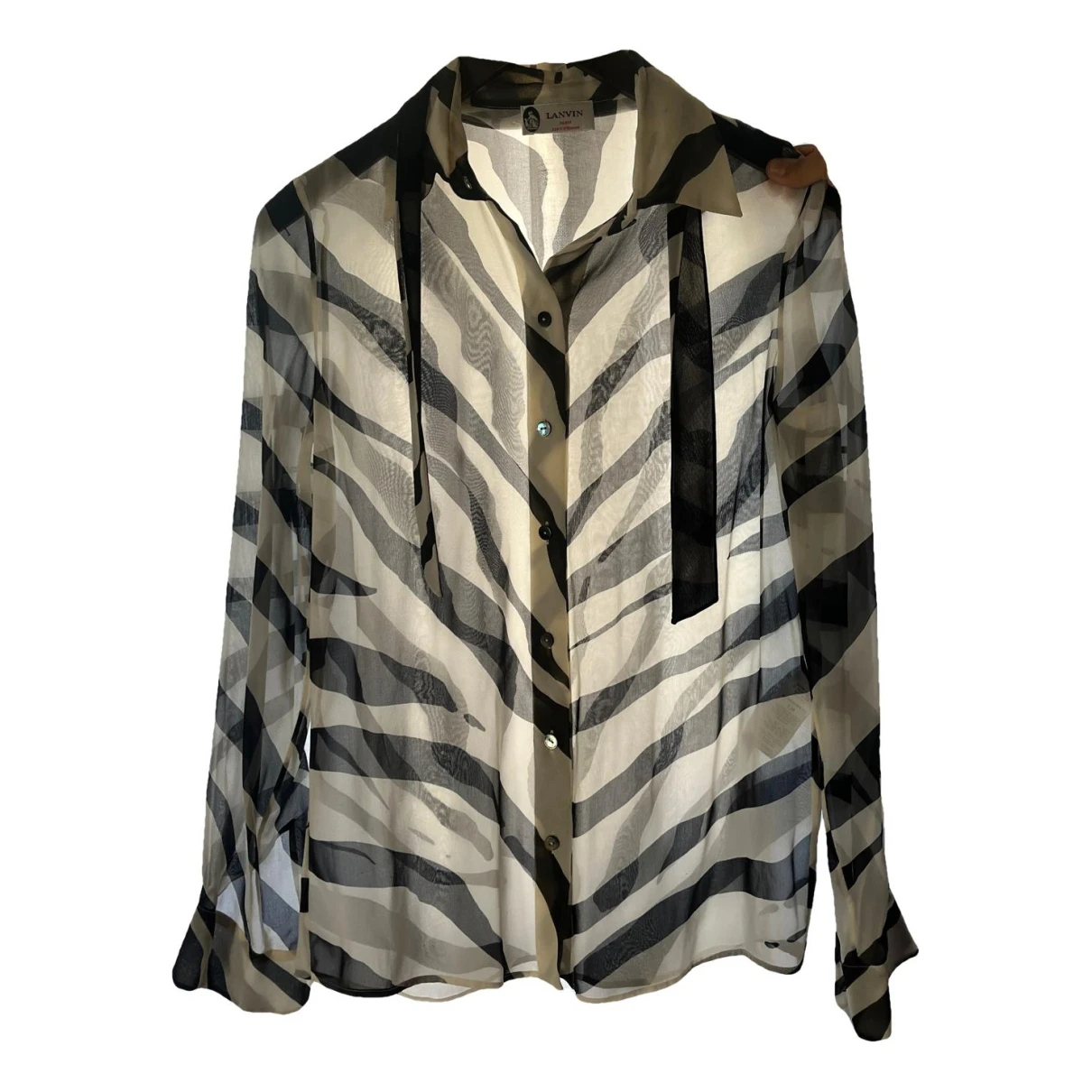Pre-owned Lanvin Silk Blouse In Other