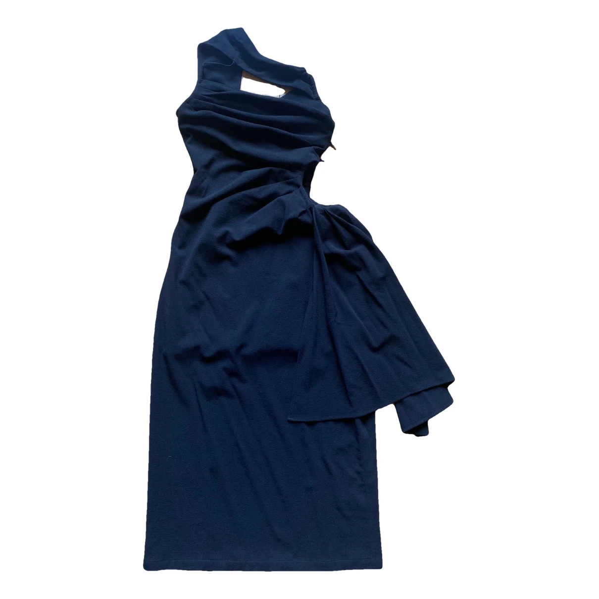 Pre-owned Jacquemus Wool Mid-length Dress In Black