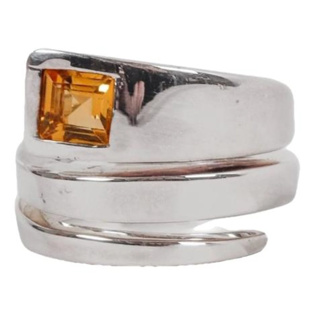 Pre-owned Gucci Ring In Metallic
