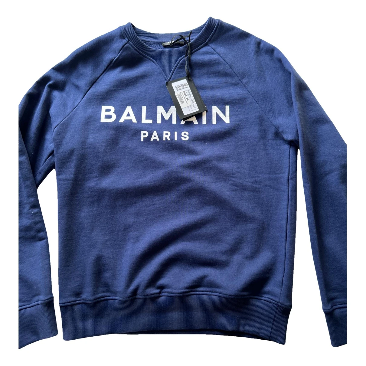 Pre-owned Balmain Sweatshirt In Blue