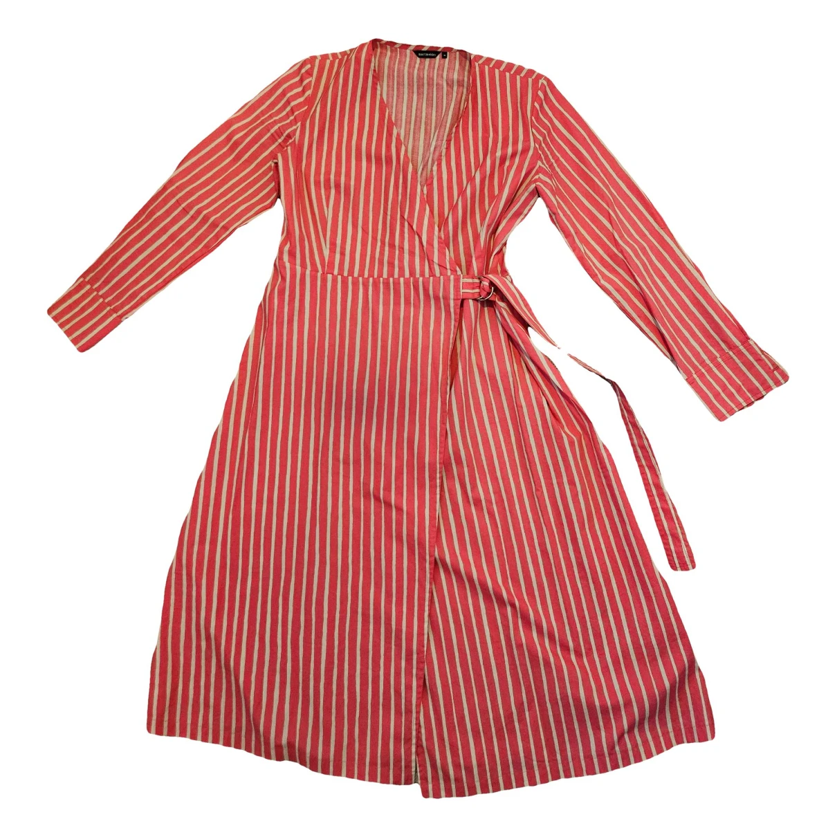 Pre-owned Marimekko Maxi Dress In Pink