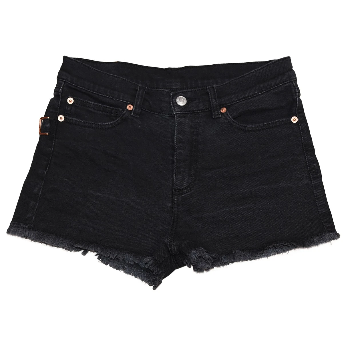 Pre-owned Zadig & Voltaire Spring Summer 2019 Mini Short In Black
