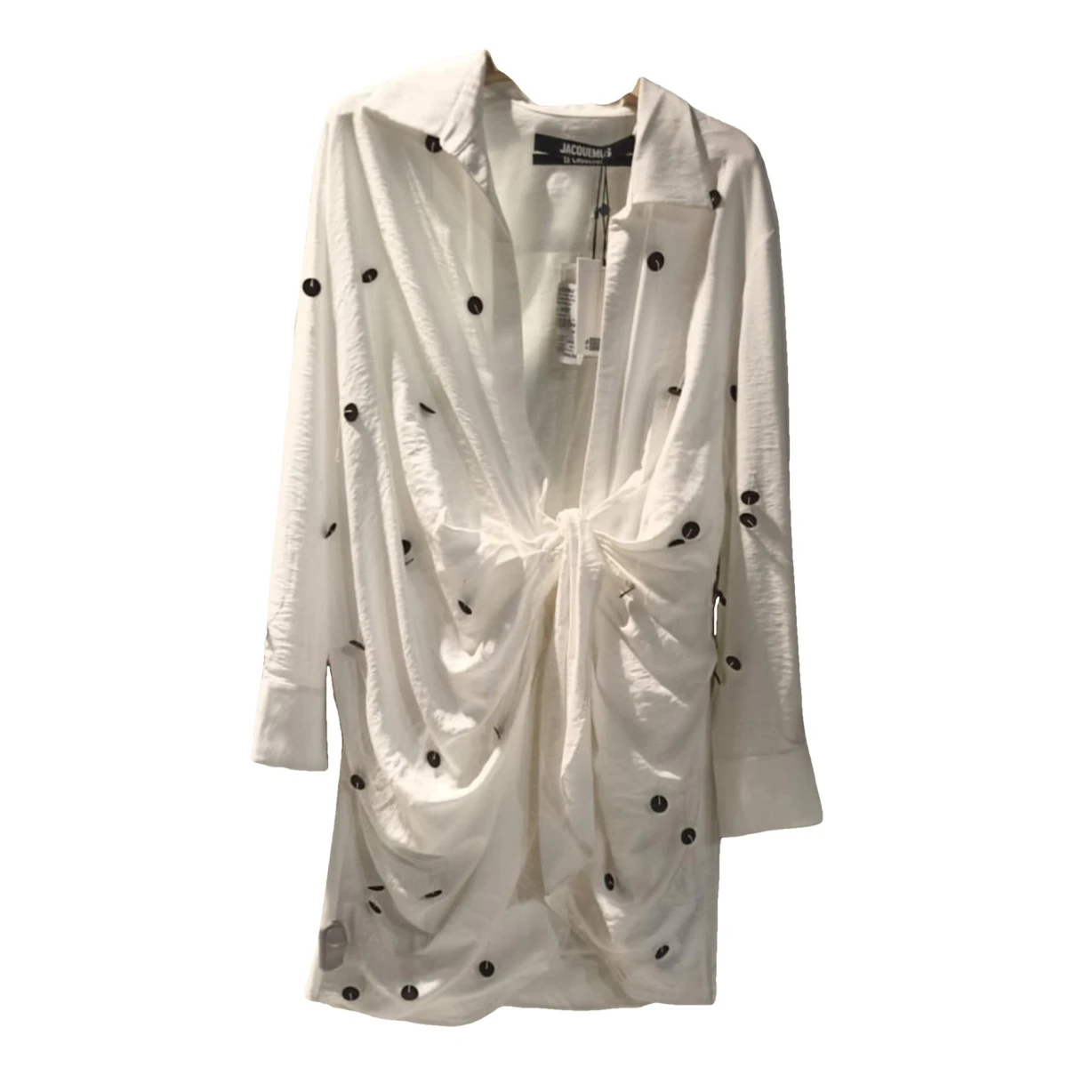 Pre-owned Jacquemus Mini Dress In White