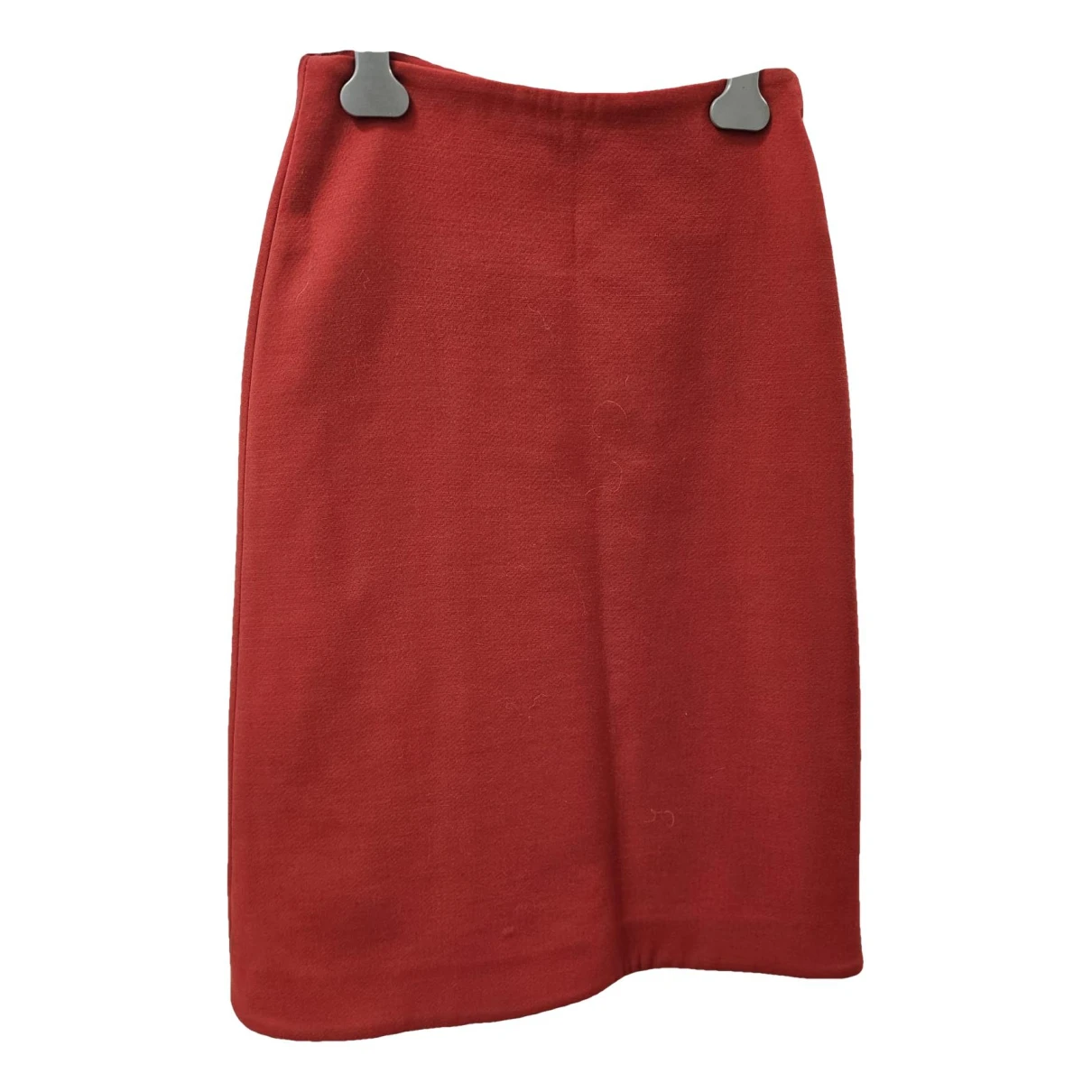 Pre-owned Marni Wool Mid-length Skirt In Red