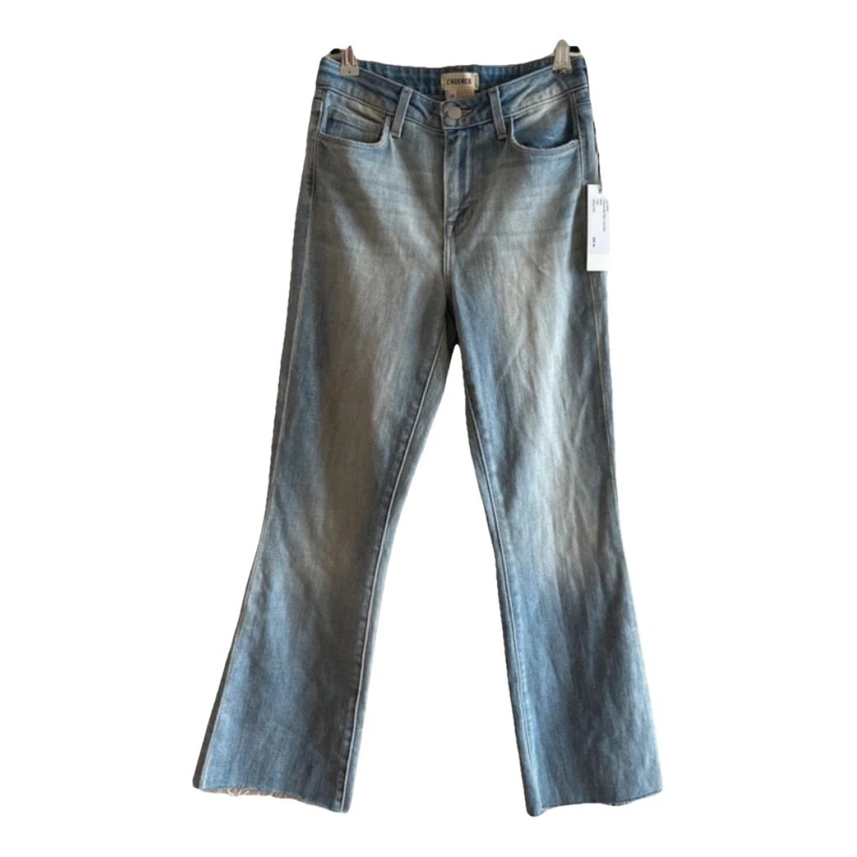 Pre-owned L Agence Large Jeans In Blue